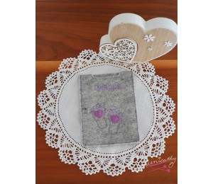 Stickserie - ITH Impfpasshülle in 2 Größen & je 2 Varianten